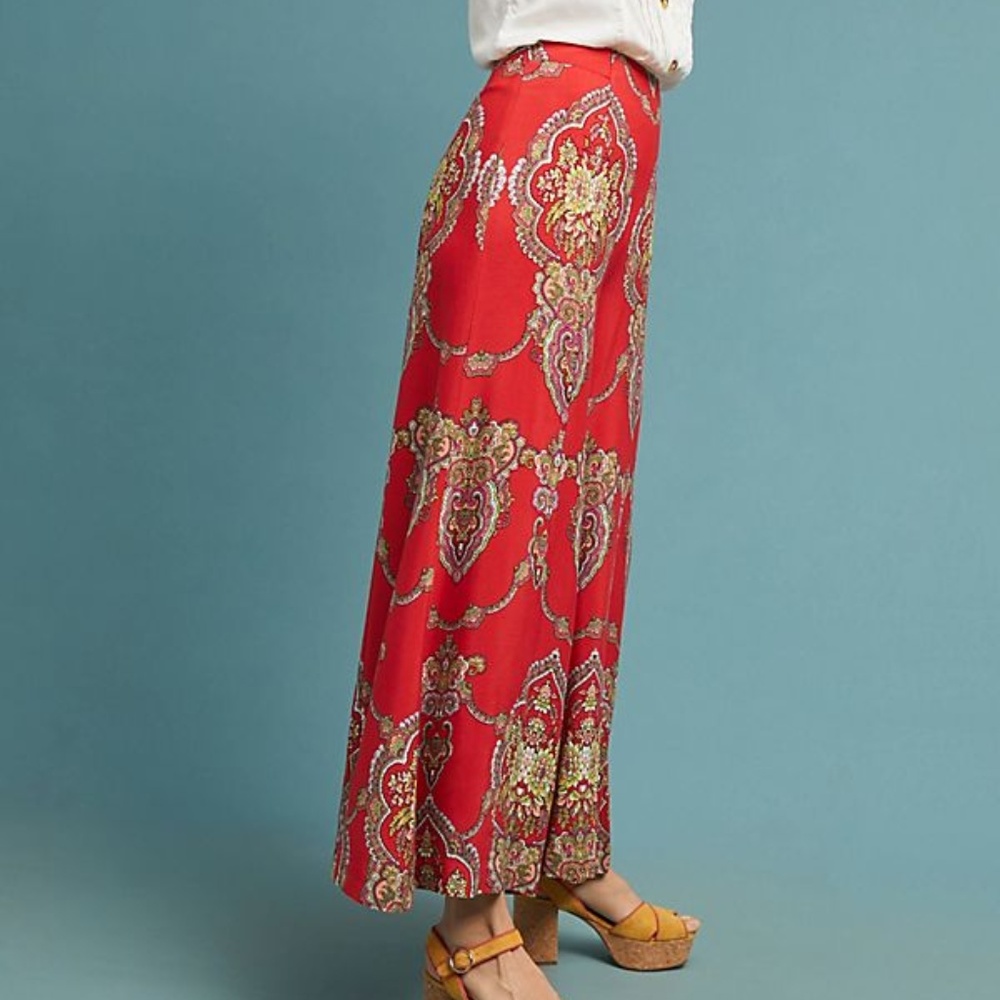Anthropologie Manon Flared Pants new - Picture 6 of 8